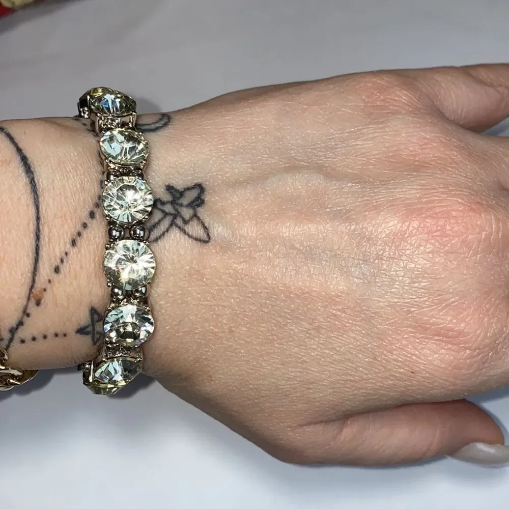 N/A rhinestone stretch